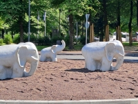 Rekonstrueeritud tänvalõigul Pärnu kesklinnas. Foto: Urmas Saard / Külauudised