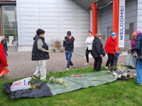 Rohevahetus Pärnu kolledži juures. Foto: Urmas Saard / Külauudised