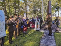Mängib Kaitseliidu Pärnumaa maleva orkester Saxon. Foto: Andrus Peetson