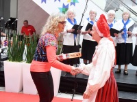 Seenioride viiendal Pärnu vabaajamessil Kaubamajakas. Foto: Urmas Saard / Külauudised