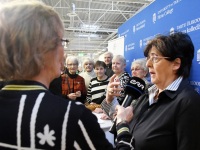 Seenioride viiendal Pärnu vabaajamessil Kaubamajakas. Foto: Urmas Saard / Külauudised