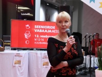 Seenioride viiendal Pärnu vabaajamessil Kaubamajakas. Foto: Urmas Saard / Külauudised
