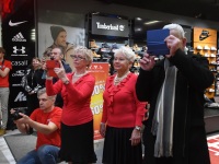Seenioride viiendal Pärnu vabaajamessil Kaubamajakas. Foto: Urmas Saard / Külauudised