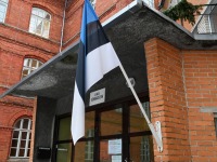 Sindi gümnaasiumi peasissekäik. Foto: Urmas Saard / Külauudised