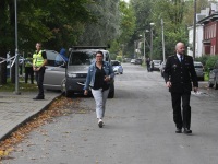017 Sindi Konsum pärast öist plahvatust SEB pangaautomaadi juures. Foto: Urmas Saard / Külauudised