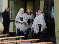 Sindi linna 84. sünnipäeva laat. Foto: Urmas Saard / Külauudised