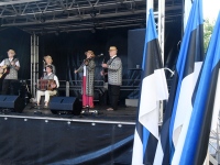 Sindi tähistab Eesti taasiseseivumispäeva 35. aastapäeva. Foto: Urmas Saard / Külauudised