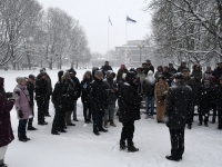 Soome iseseisvuspäeval Vaasa pargis. Foto: Urmas Saard / Külauudised