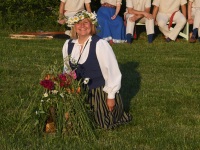 Piia Karro-Selg. Suvine pööripäev Raekülas. Foto: Urmas Saard / Külauudised