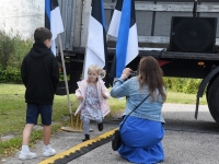 Taasiseseisvumisepäeva 34. aastapäeva tähistamine Sindis. Foto: Urmas Saard / Külauudised