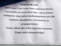 Taasiseseisvumisepäeva 34. aastapäeva tähistamine Sindis. Foto: Urmas Saard / Külauudised