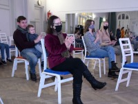 „Takka tagumine paar välja” esietendus. Foto: Urmas Saard / Külauudised