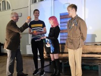 „Takka tagumine paar välja” esietendus. Foto: Urmas Saard / Külauudised