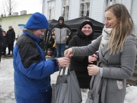 Talvine perepäev Raekülas. Foto: Urmas Saard / Külauudised