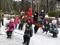 Talvine perepäev Raekülas. Foto: Urmas Saard / Külauudised