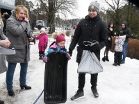 Talvine perepäev Raekülas. Foto: Urmas Saard / Külauudised