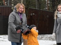 Talvine perepäev Raekülas. Foto: Urmas Saard / Külauudised