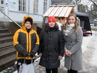 Talvine perepäev Raekülas. Foto: Urmas Saard / Külauudised
