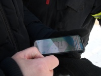 Talvisel energiliste elamuste perepä Sindi ujulas. Foto: Urmas Saard / Külauudised