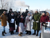Talvisel energiliste elamuste perepä Sindi ujulas. Foto: Urmas Saard / Külauudised