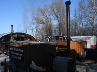 Talvisel energiliste elamuste perepä Sindi ujulas. Foto: Urmas Saard / Külauudised