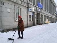 Tänane talvemeeleolu Pärnus. Foto: Urmas Saard