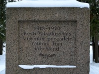 Tartu rahu 101. aastapäeva mälestushetk Türi kesklinna kalmistul. Foto: Urmas Saard / Külauudised