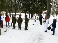 Tartu rahu 101. aastapäeva mälestushetk Türi kesklinna kalmistul. Foto: Urmas Saard / Külauudised