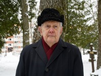 Kalju Tamm, Tartu rahu 101. aastapäeva mälestushetk Türi kesklinna kalmistul. Foto: Urmas Saard / Külauudised