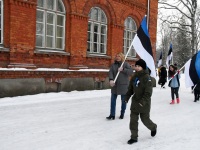 Tartu rahu 102. aastapäeva tähistamine Sindis. Foto: Urmas Saard / Külauudised