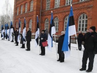 Tartu rahu 102. aastapäeva tähistamine Sindis. Foto: Urmas Saard / Külauudised