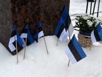 Tartu rahu 102. aastapäeva tähistamine Sindis. Foto: Urmas Saard / Külauudised