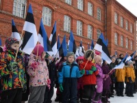 Tartu rahu 102. aastapäeva tähistamine Sindis. Foto: Urmas Saard / Külauudised