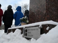 Tartu rahu 102. aastapäeva tähistamine Sindis. Foto: Urmas Saard / Külauudised