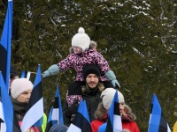 Tartu rahu 102. aastapäeva tähistamine Sindis. Foto: Urmas Saard / Külauudised