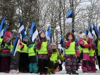 Tartu rahu 102. aastapäeva tähistamine Sindis. Foto: Urmas Saard / Külauudised
