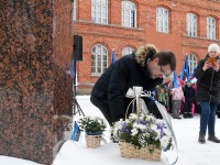 Tartu rahu 102. aastapäeva tähistamine Sindis. Foto: Urmas Saard / Külauudised
