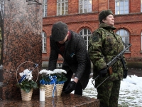 Tartu rahu 103. aastapäeva tähistamine Sindis. Foto: Urmas Saard / Külauudised