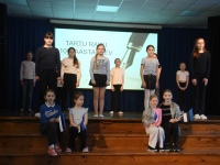 Tartu rahu 106. aastapäeva tähistamine Sindi Gümnaasiumis. Foto: Urmas Saard / Külauudised