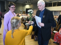 Tartu Ülikooli Pärnu kolledži Väärikate Ülikooli 2024/2025 õppeaasta lõpuaktus. Foto: Urmas Saard / Külauudised
