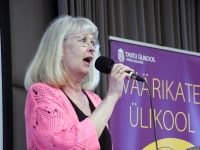 Tartu Ülikooli Pärnu kolledži Väärikate Ülikooli 2024/2025 õppeaasta lõpuaktus. Foto: Urmas Saard / Külauudised