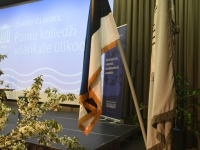 Tartu Ülikooli Pärnu kolledži väärikate ülikooli õppeaasta 2025/2026 lõpuaktusel. Foto: Urmas Saard / Külauudised