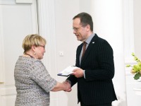 Tartu Ülikooli väärikate ülikooli 15. aastapäevale pühendatud konverentsil. Foto: Urmas Saard / Külauudised