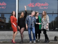 Tre Raadio Pärnu stuudio tähistab oma kümnendat sünnipäeva. Foto: Urmas Saard / Külauudised