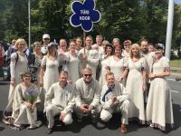 Türi Koor juubelilaulupeol 2019. a suvel. Foto: Türi Koor