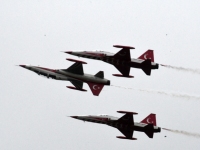 „Turkish Stars” vigurlennushowl Pärnus. Foto: Urmas Saard / Külauudised