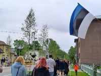 Jalakäijad on eelisseisundis. Foto: urmas Saard / Külauudised