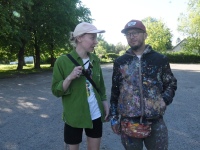 Tutvumine rahvusvahelise tänavakunstifestivali kunstnike töödega. Foto: Urmas Saard / Külauudised