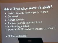 019 Ühisfesti kokkuvõtted Pärnu kolledžis. Foto: Urmas Saard