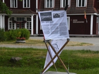Üks üheksast Sindi infopunktist Raudtee ja Jaama tänava ristmikul. Foto: Urmas Saard / Külauudised